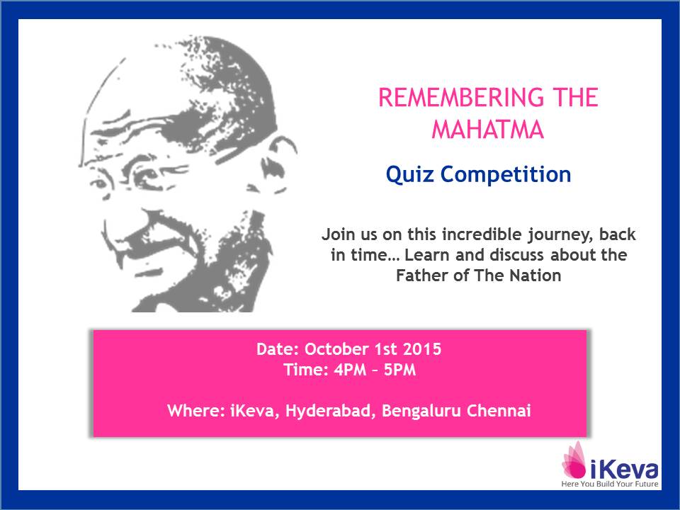 Gandhi Quiz_Know Gandhi