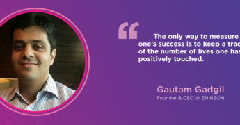 Gautam Gadgil founder of Enrizon