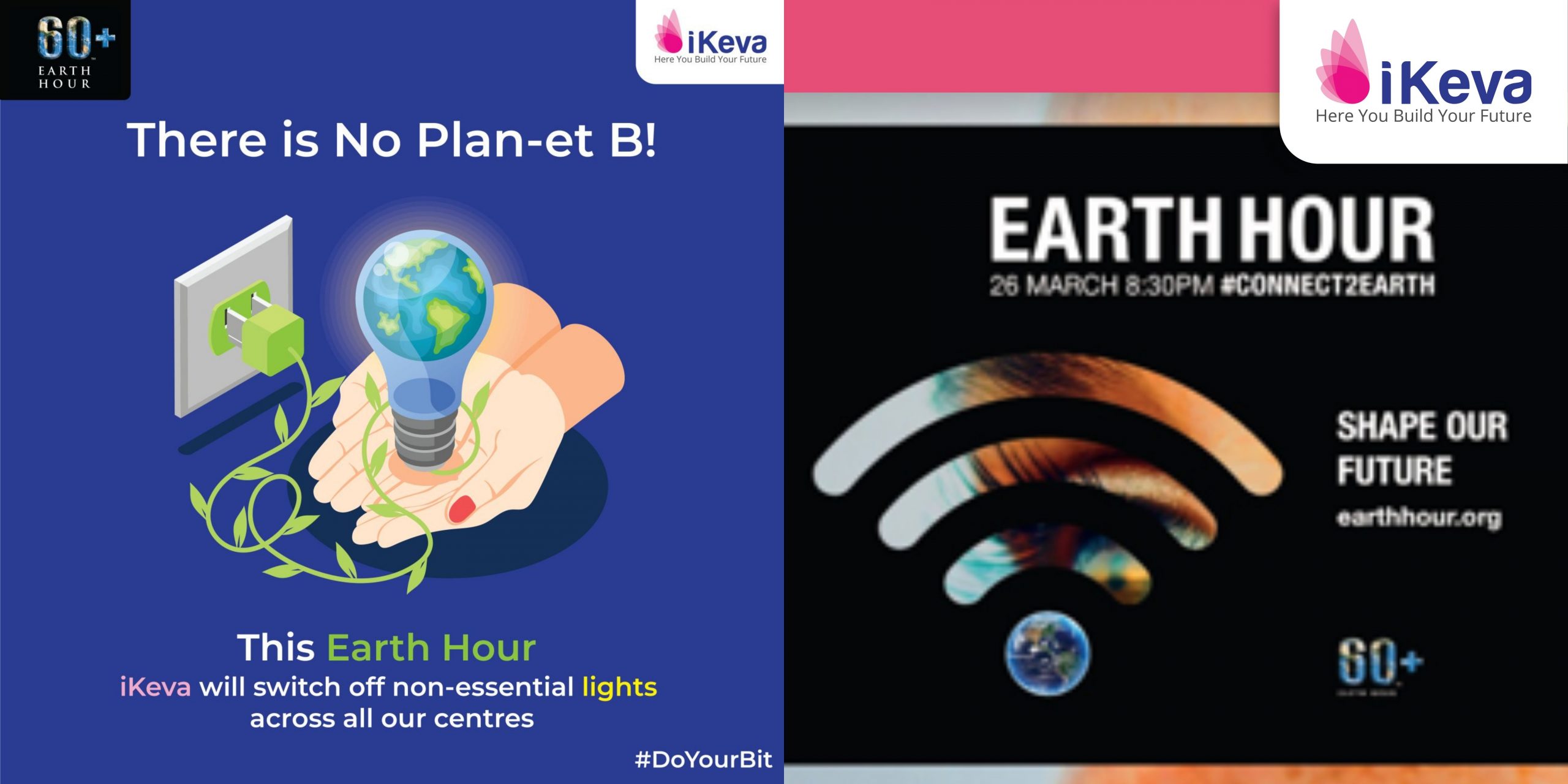 earth hour at iKeva