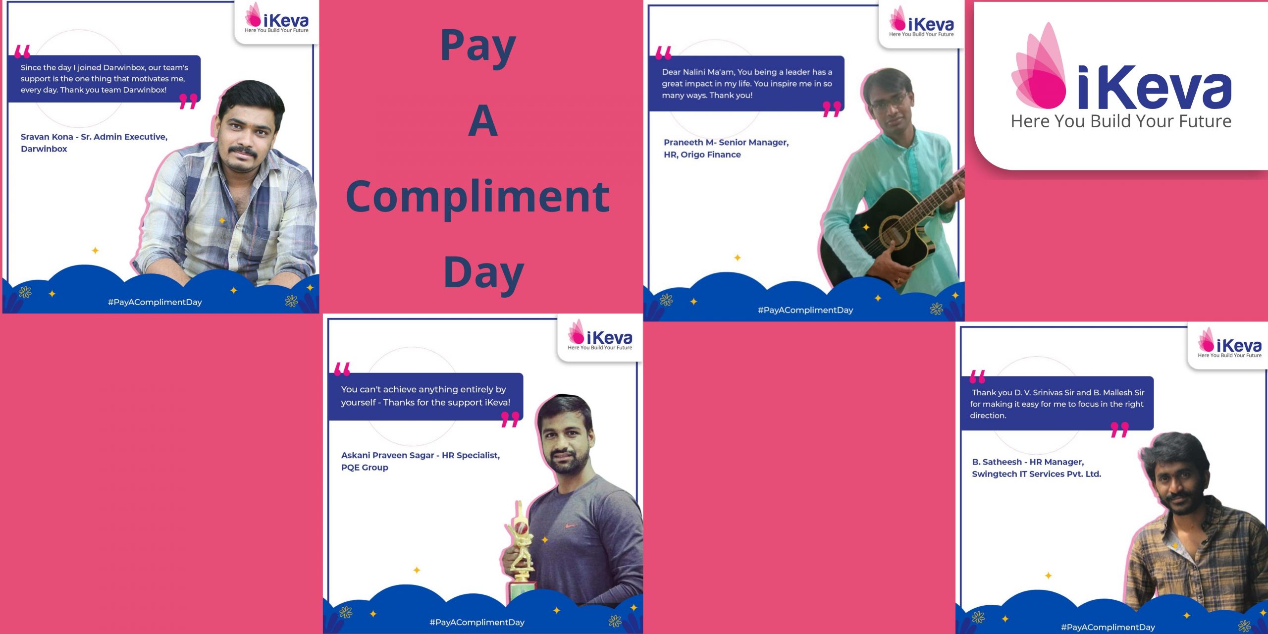 pay a compliment day celebration at iKeva